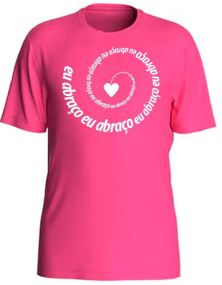 Camisa Rosa (Eu Abraço)